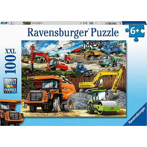 Baufahrzeuge 100Teile