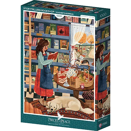 Pieces & Peace Buchhandlung Storytellers - 1000 Teile