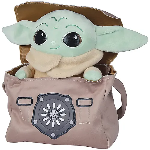 Simba Pl�sch Star Wars Mandalorian Grogu mit Tasche (25cm)
