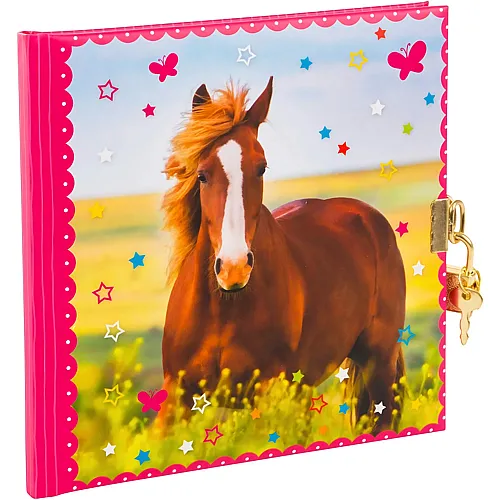 Goldbuch Tagebuch Pferdeliebe