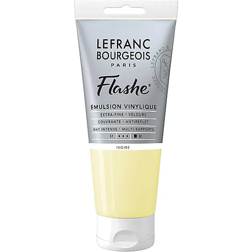 Lefranc Bourgeois Lfb Flashe Acryl 80ml Tube Elfenbein