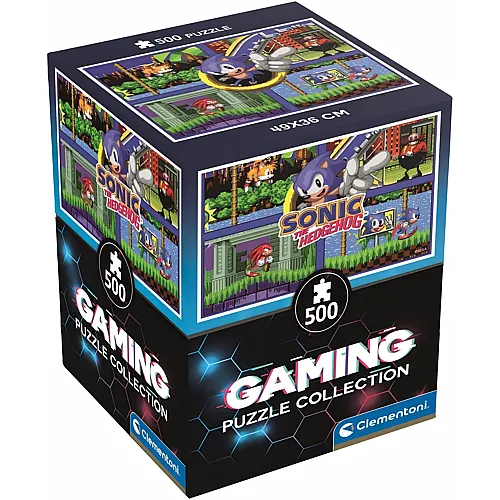 Clementoni Puzzle Gaming Collection Sonic The Hedgehog - 500 Teile