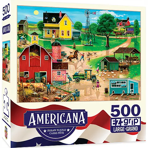 Master Pieces Puzzle Americana After the Chores (500Teile)