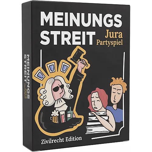 Meinungsstreit - Jura Partyspiel Zivilrecht Edition
