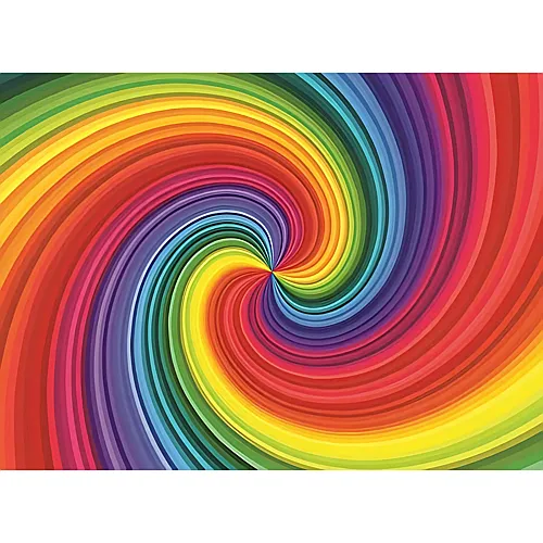 Nova Puzzle Rainbow Swirl Spiral - 1000 Teile