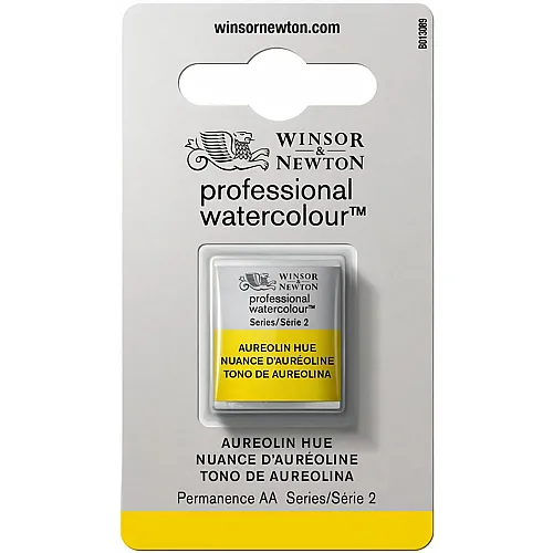 Winsor & Newton Professional Water Colour Aquarellfarbe Aureolin Farbton - 1/2 Napf