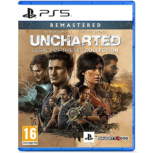 Naughty Dog PS5 Uncharted: Legacy of Thieves Collection