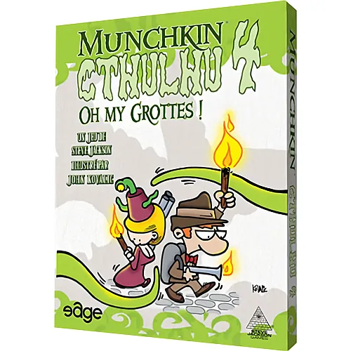 Edge Munchkin Cthulhu 4 OH MY Grottes ! (FR)