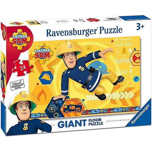 Ravensburger Puzzle Giant Floor Feuerwehrmann Sam - 24 Teile