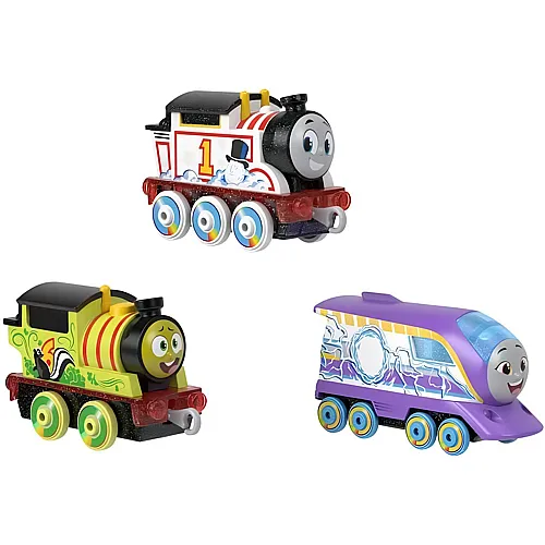 Fisher-Price Thomas und seine Freunde 3-Pack Color Reveal Thomas, Percy & Kana