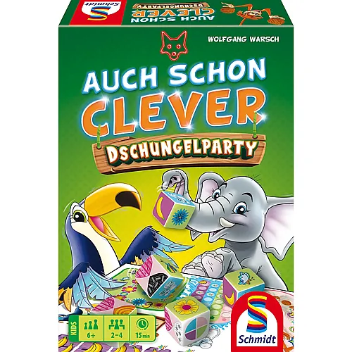 Schmidt Spiele Auch schon clever - Dschungelparty