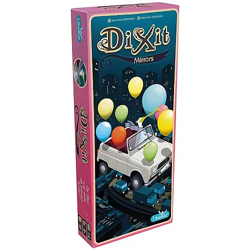 Libellud Dixit 10 � Mirrors, Erweiterung, Familienspiel, Kartenspiel, 3-8 Spieler, Ab 8+ Jahren, 30+ Minuten, Deutsch