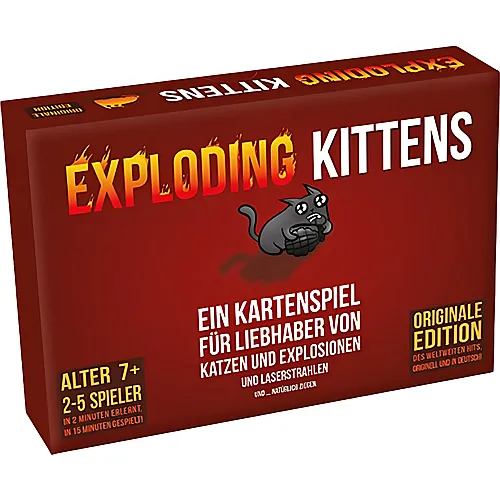 Asmodee Spiele Exploding Kittens (DE)