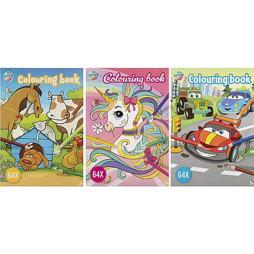 Sombo Malbuch assortiert A4, 64 Seiten