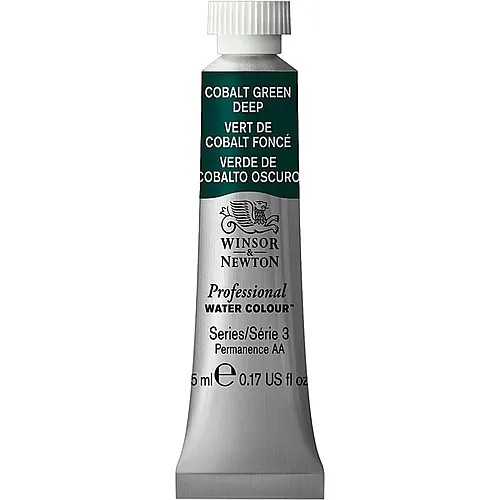 Winsor & Newton W&n Prof. Water Colour 5ml Tube Kobaltgr�n Dunkel