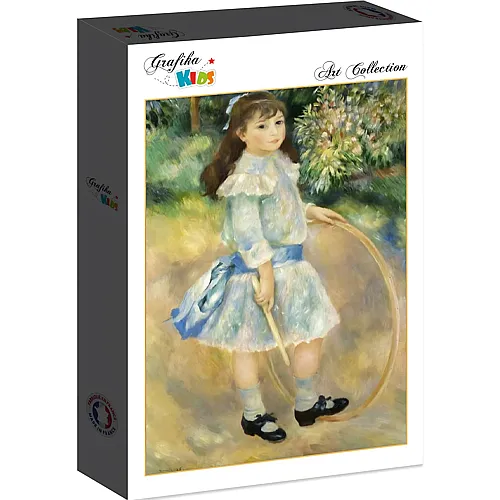 Grafika Puzzle Art Collection Auguste Renoir Grafika Kids Girl with a Hoop, 1885 - 12 Teile