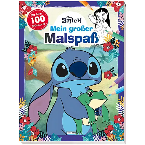 Panini Disney Stitch: Mein gro�er Malspa�
