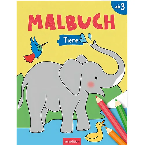 ars Edition Malb.ab 3: Tiere