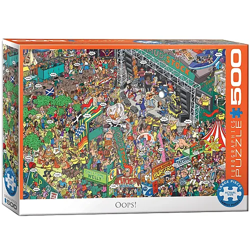 Eurographics Puzzle Oops! (500Teile)