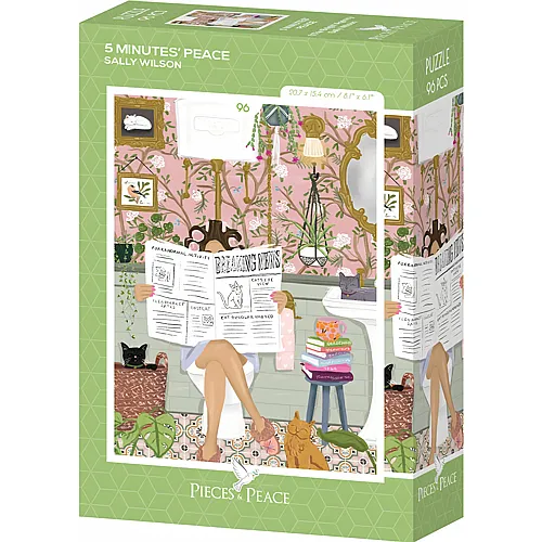 Pieces & Peace Puzzle Mini 5 Minutes' Peace - 96 Teile