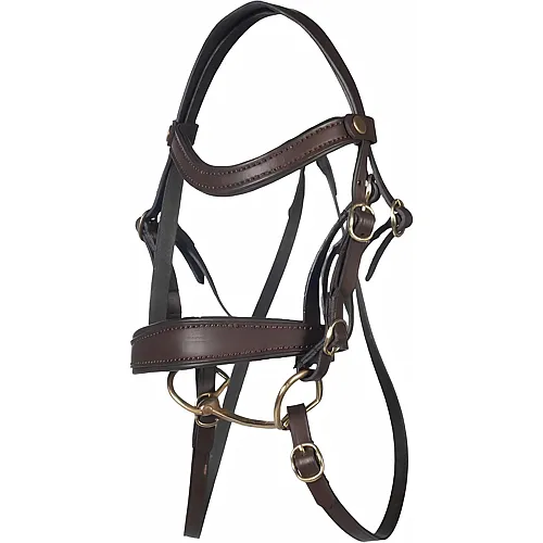 HKM Kids Trense Basic Braun