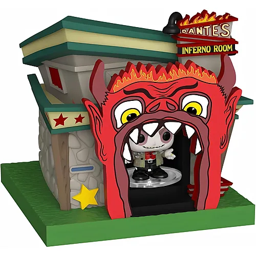 Funko Bitty POP! Town: Beetlejuice - Dantes Inferno Room - Sammelbare Vinylfigur - Geschenkidee - Offizielles Merchandise
