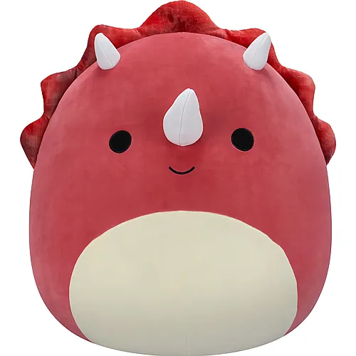 Squishmallows Pl�sch Triceratops Tristan Rot - 50 cm
