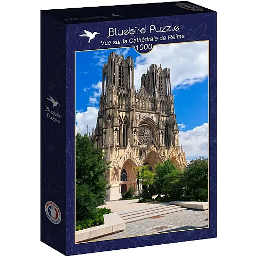 Bluebird Puzzle Vue sur la Cath�drale de Reims - 1000 Teile