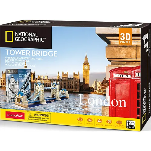 3D Tower Bridge 120Teile