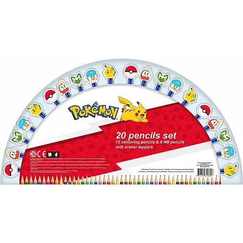 Sombo Pokemon Farbstifteset