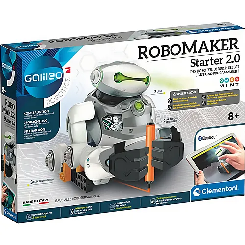 Clementoni Galileo RoboMaker Starter 2.0 (DE,FR,EN)