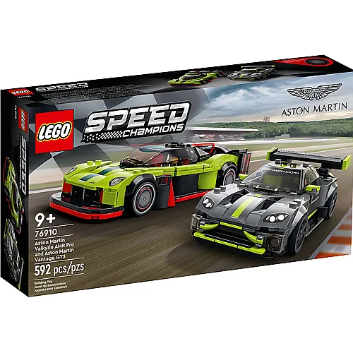 LEGO Speed Champions Aston Martin Valkyrie AMR Pro & Aston Martin Vantage GT3 (76910)