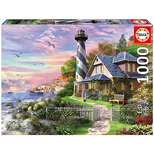 Lighthouse at Rock Bay - 1000 Teile
