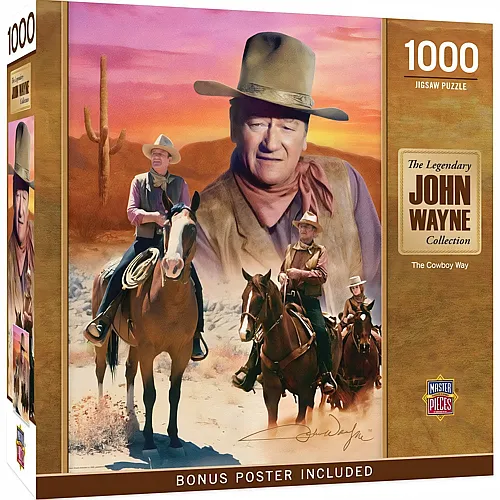 John Wayne - Der Weg des Cowboy 1000Teile