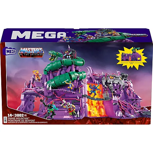 Mega Construx Masters of the Universe Snake Mountain - 3802 Teile
