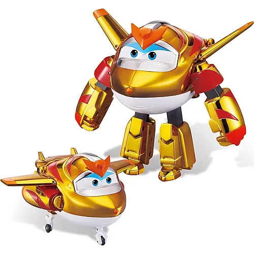 Alpha Toys Super Wings Transforming Golden Boy