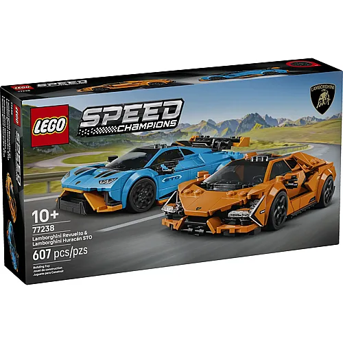 LEGO Lamborghini Revuelto und Huracn STO (77238)