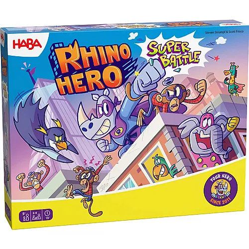HABA Rhino Hero � Super Battle