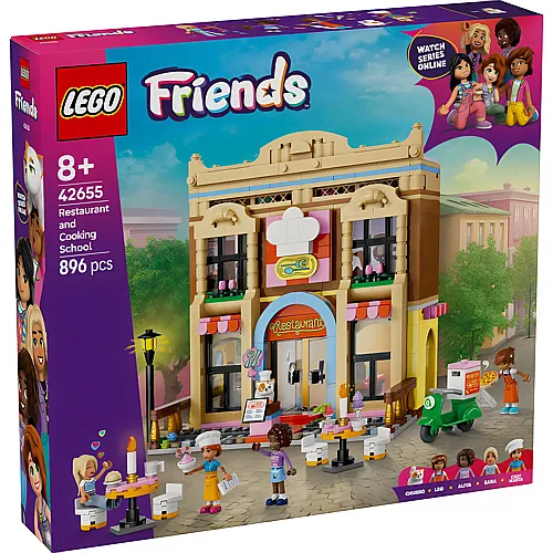 LEGO Friends Restaurant und Kochschule 42655