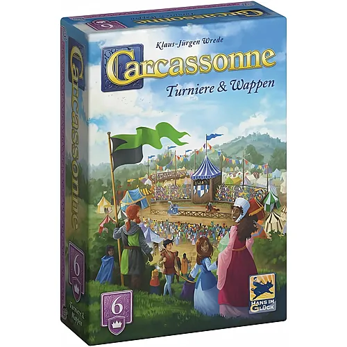 Hans im Gl�ck Carcassonne - Turniere & Wappen (d)