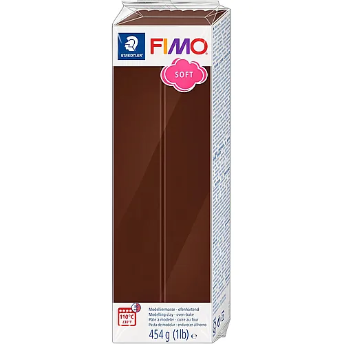 Fimo Soft Modelliermasse Schokolade - 454 g
