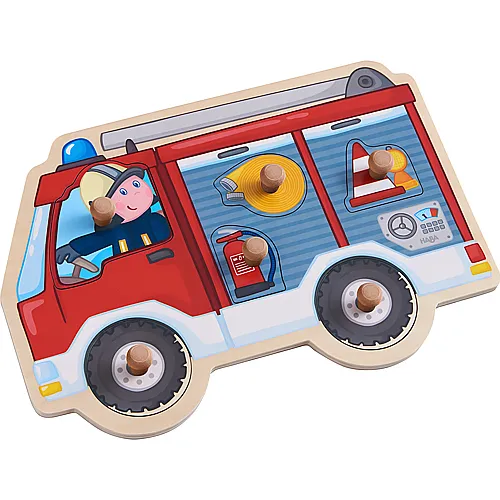 Greifpuzzle Feuerwehrauto 6Teile