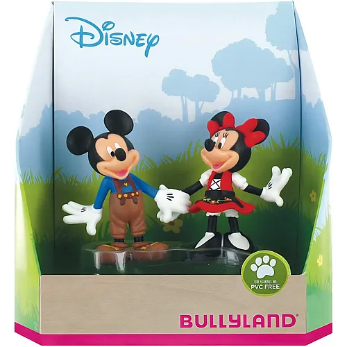 Bullyland Comic World Mickey Mouse & Minnie Mouse in Bayern