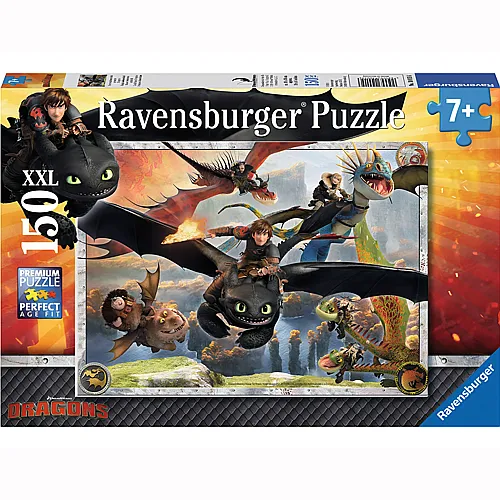 Ravensburger Puzzle Dragons Drachenzhmen (150XXL)