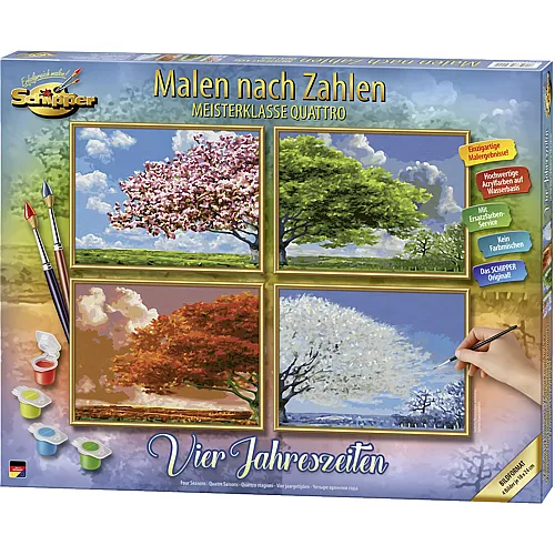 Schipper Malen nach Zahlen Vier Jahreszeiten (Quattro)