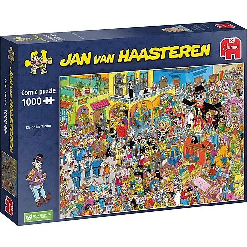 Jumbo Puzzle Jan van Haasteren - Dia de Los Muertos - 1000 Teile