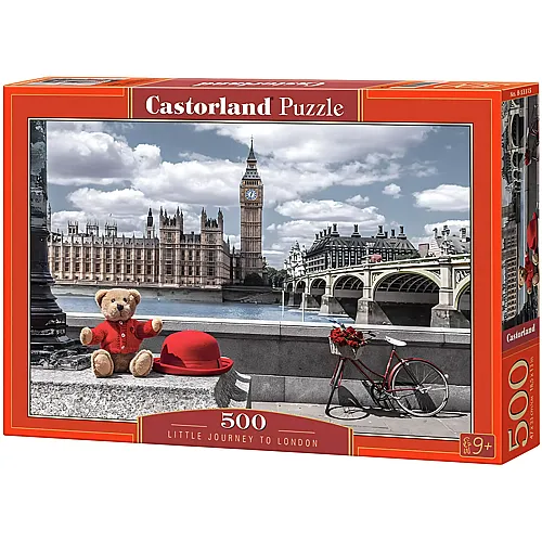 Castorland Puzzle Little Journey to London - 500 Teile
