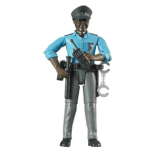 Polizist mit Zubehr