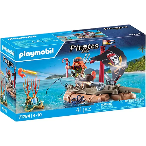 Schatzbergung auf Piratenfloss 71794