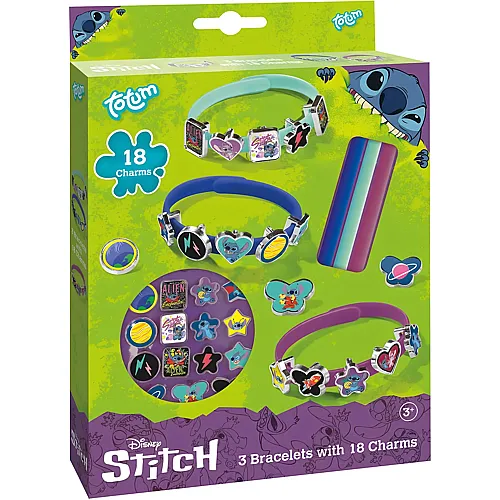 Armband-Set mit 18 Charms